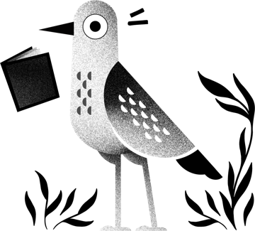 Pluma, el huerequeque lector de Locos por la Lectura
